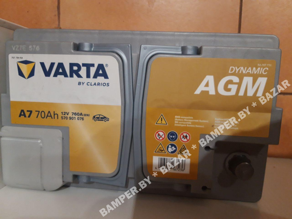 Аккумулятор Varta  AGM 