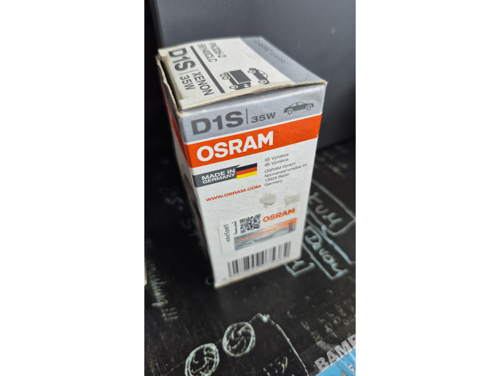 Лампочки OSRAM D1S, ксенон, 35W