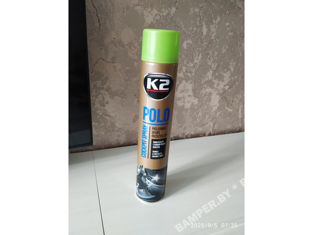 Полироль для пластика POLO K2, 750 мл