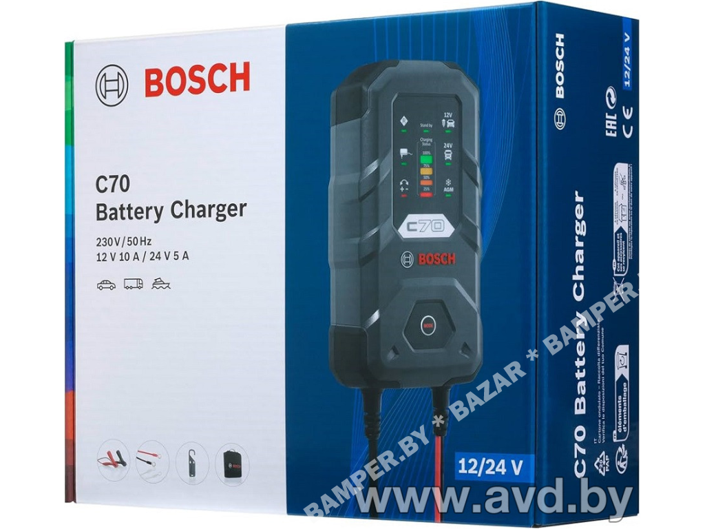 Зарядное устройство Bosch C70 / 0189911070