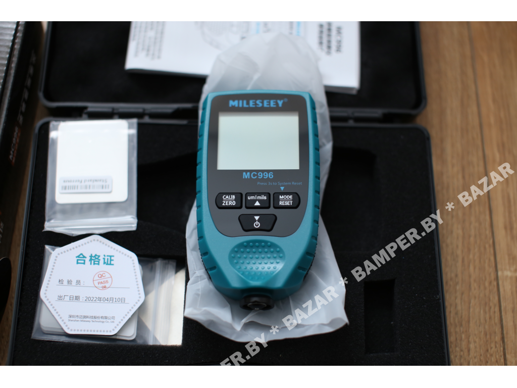 Толщиномер Mileseey MC-996 Fe /Fe + Zn