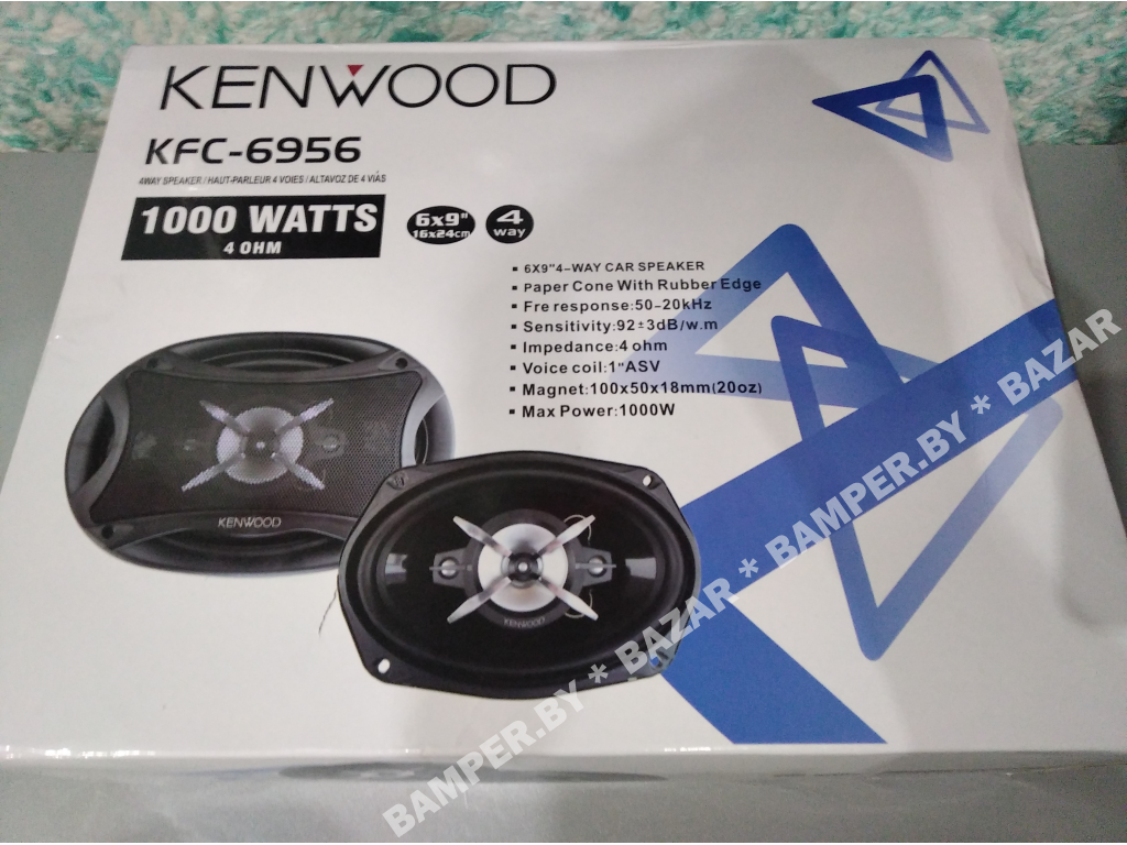 Динамики Kenwood (овалы) 