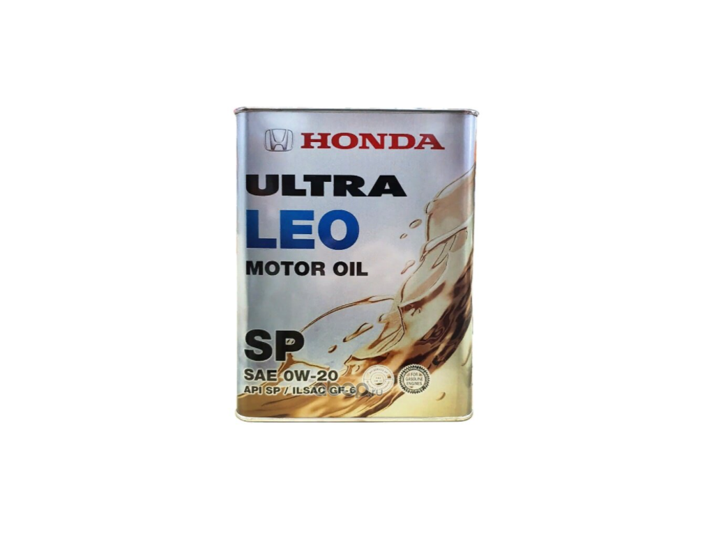 Масло HONDA 0W-20 ULTRA LEO SP/GF-6, 4 л