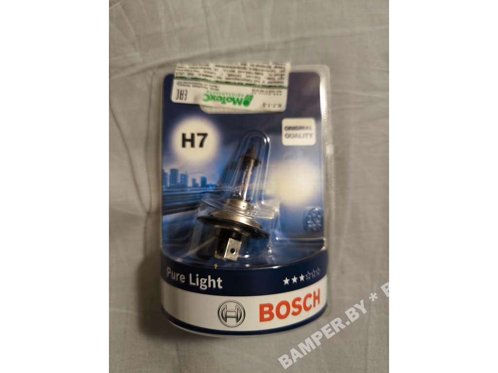 Лампа галогенная Bosch  H7 12V 55W
