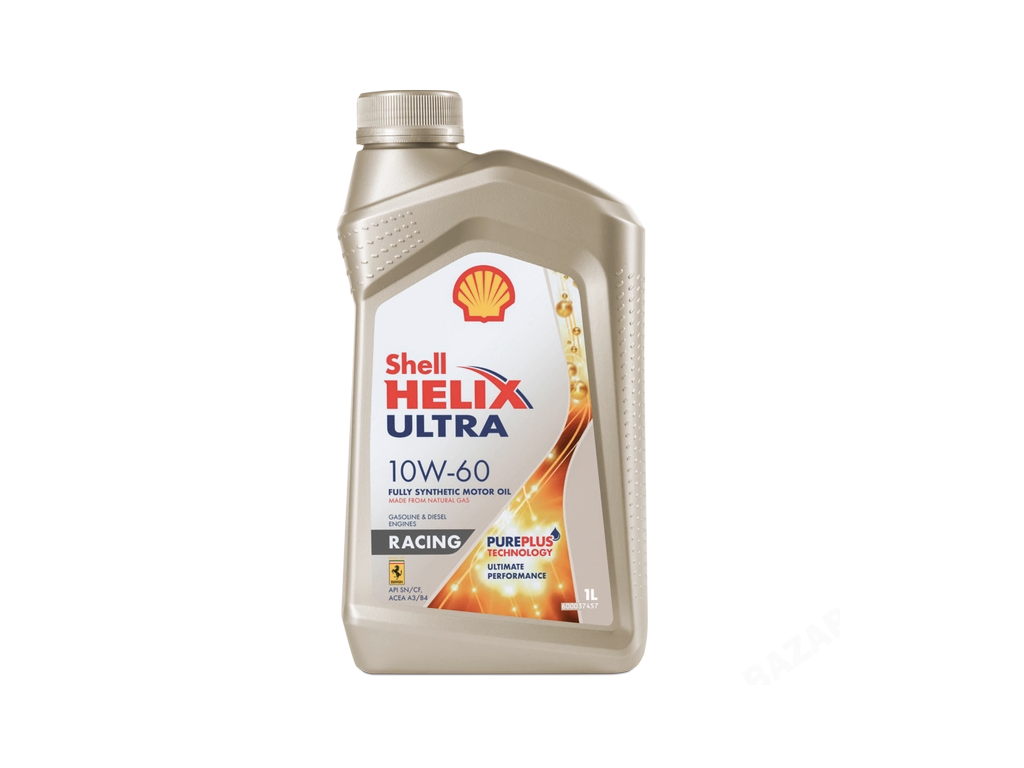 Масло моторное синтетическое Shell Helix Ultra Racing, 10W-60, 1 л