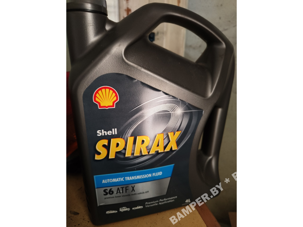 Масло трансмиссионное Shell Spirax S6 ATF X, 4 л